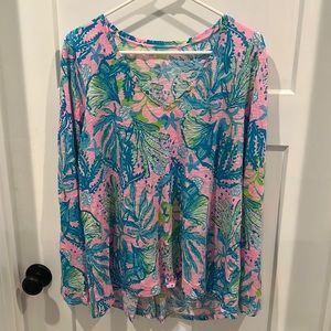 Lilly Pulitzer size XL long sleeve Etta